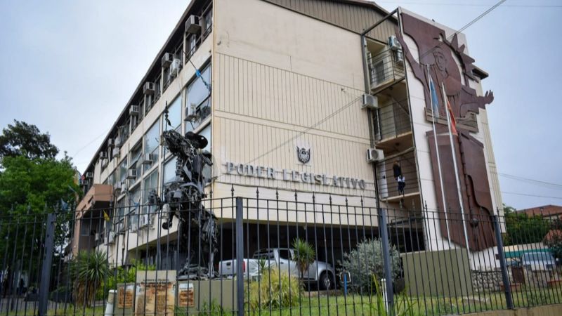 Evacuaron la Legislatura por pérdida de gas