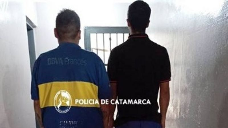 Salían de un descampado con un tele y una consola