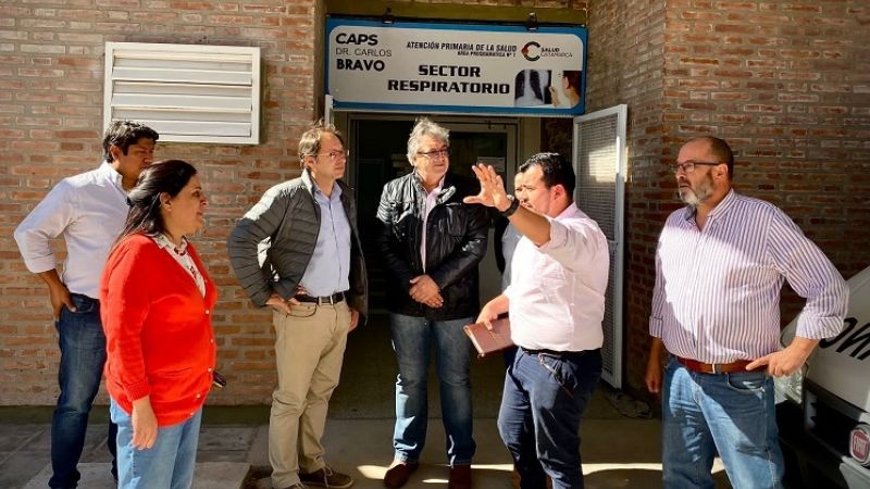 Refacciones en el CAPS Carlos Bravo