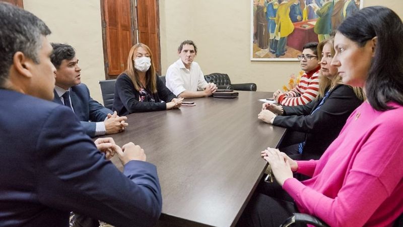 La Asociación de Magistrados y Funcionarios se reunió con el asesor General de Gobierno