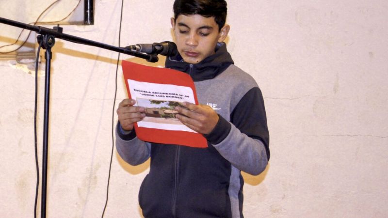 La escuela secundaria N° 44 “JL. Borges” de Miraflores festejó su 33 aniversario