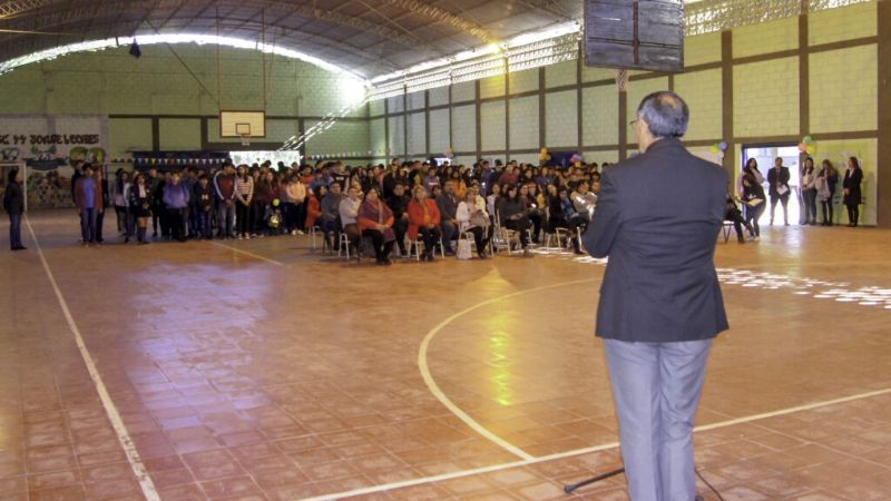 La escuela secundaria N° 44 “JL. Borges” de Miraflores festejó su 33 aniversario