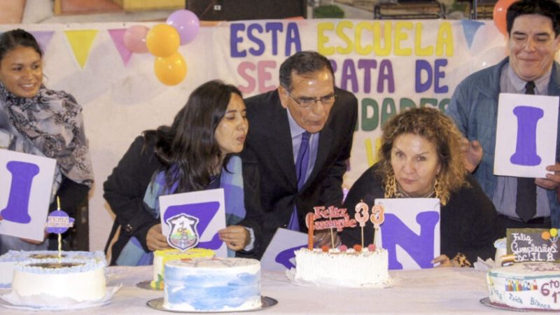 La escuela secundaria N° 44 “JL. Borges” de Miraflores festejó su 33 aniversario