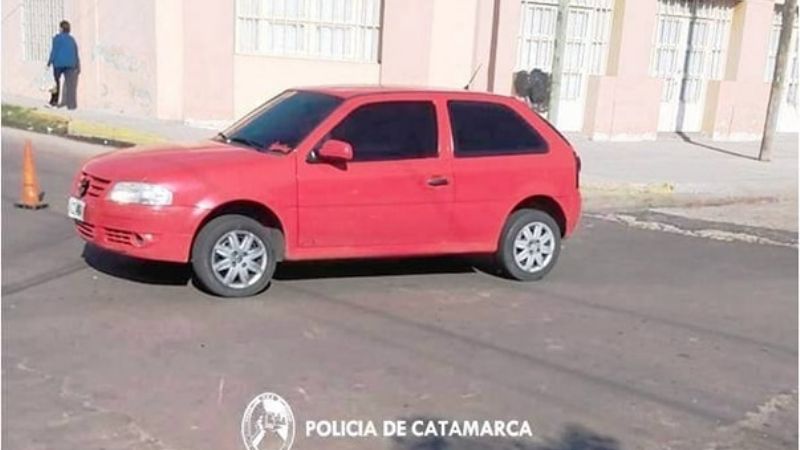 Valle Viejo: iba en moto y chocó de frente contra un auto