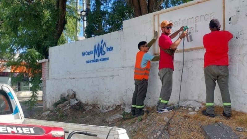 Pedido municipal por las pintadas y carteles políticos