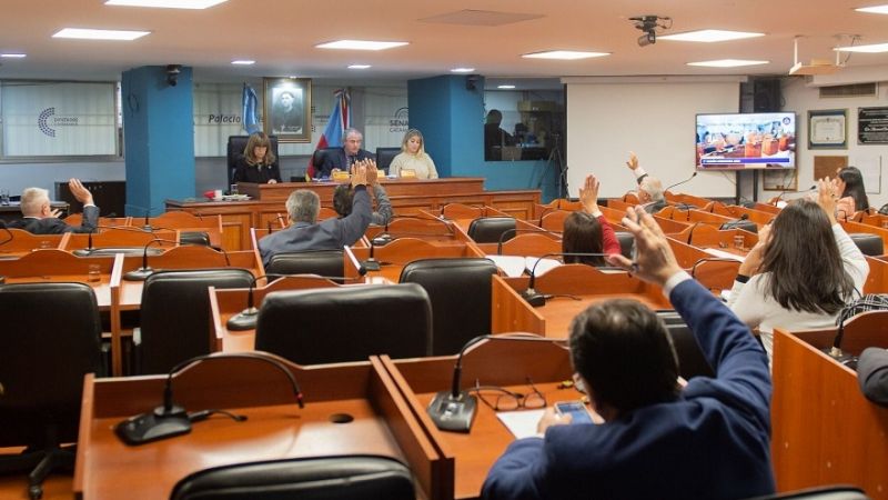 La Cámara de Senadores realizó su tercera sesión