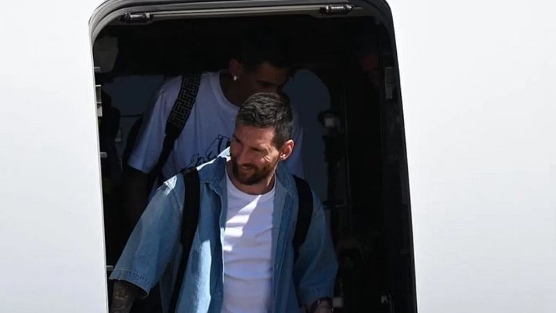 Entusiasmo por la Selección Argentina en China