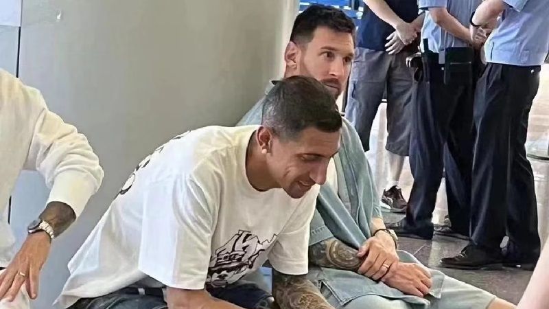 Entusiasmo por la Selección Argentina en China