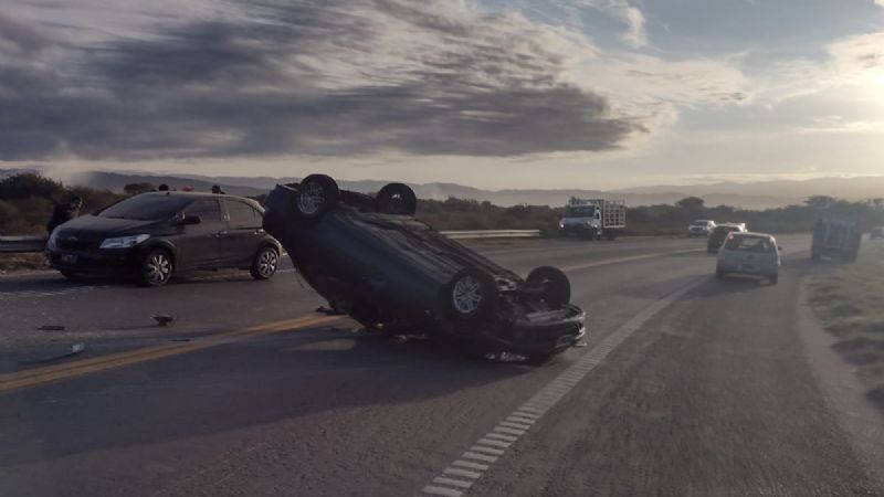 Vuelco en la Circunvalación