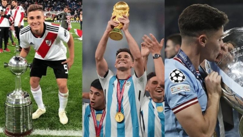 Julián Álvarez hizo historia con un nuevo título.