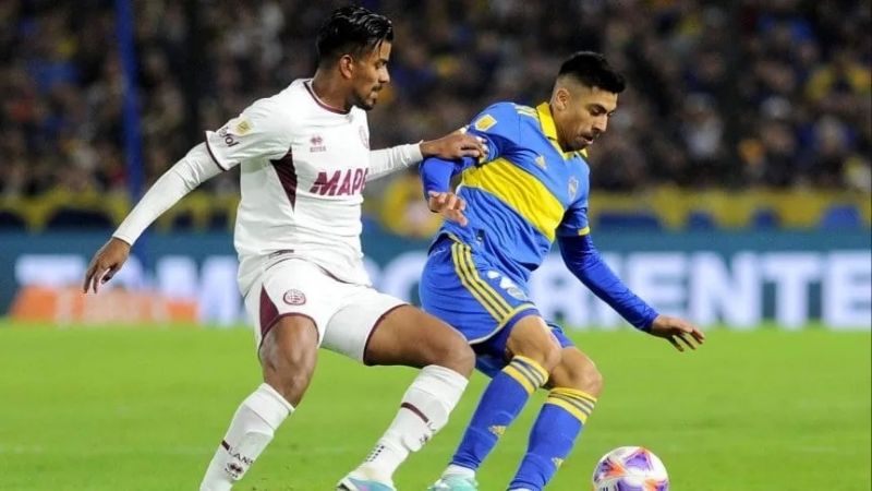 Boca rescató un agónico empate ante Lanús