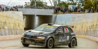 EL POLO VW negro de Mario Sampayo, resultó imparable por caminos de Valle Viejo y Paclín.