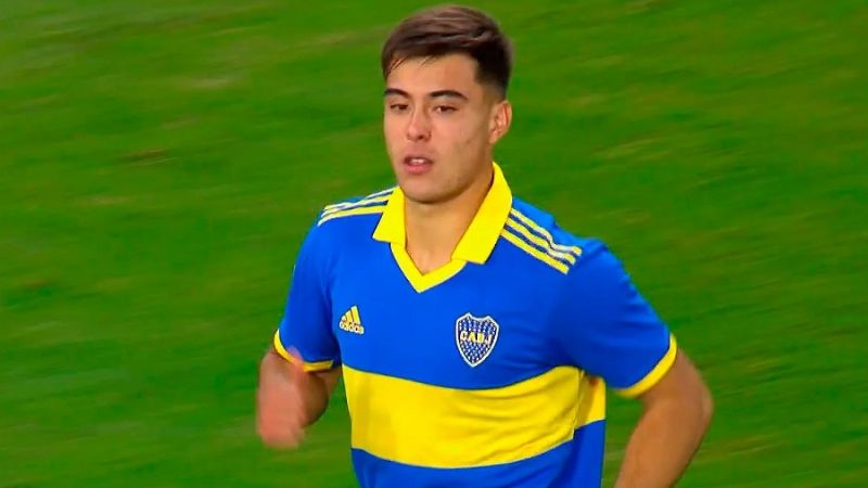 La emoción de Anselmino, debutante en Boca