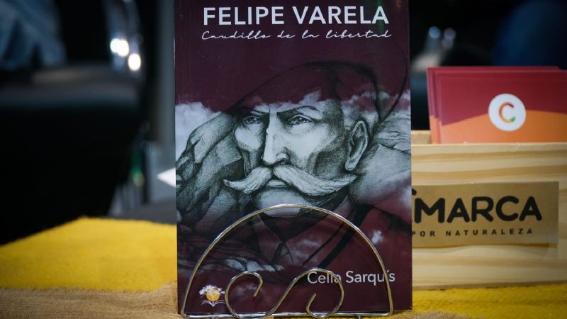 Celia Sarquís presenta su novela histórica sobre Felipe Varela