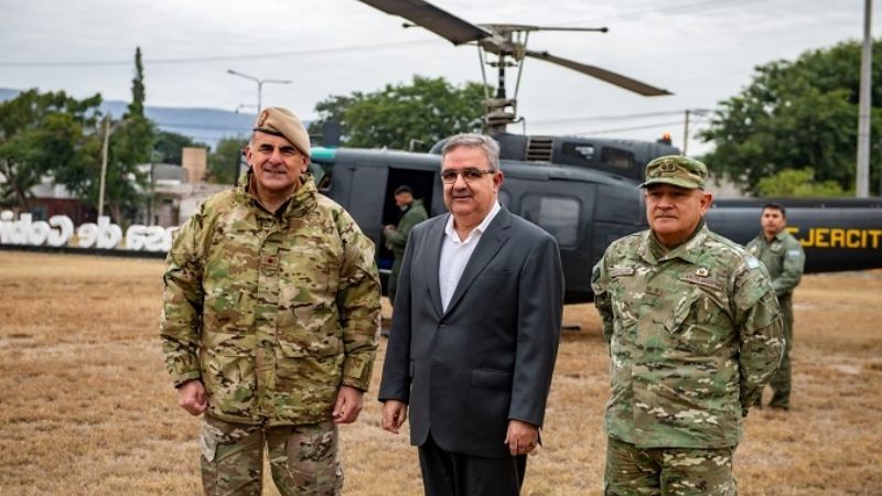 Avanza la construcción del Cuartel y viviendas para el Ejército