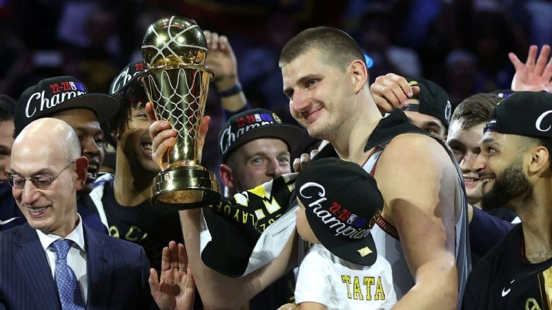 Los Denver Nuggets, campeones de la NBA