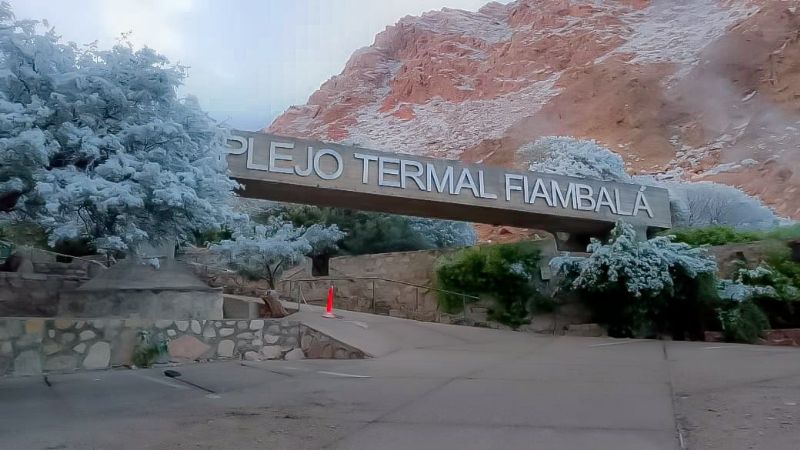 Fiambalá mágica y con nieve