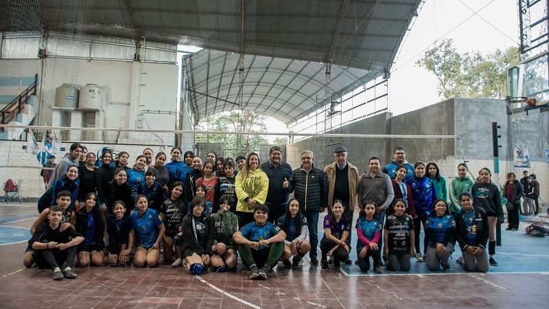 El Gobernador visitó el avance de obra en clubes de Capital y Valle Viejo