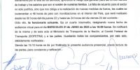 Extracto del acta acuerdo firmada hoy.