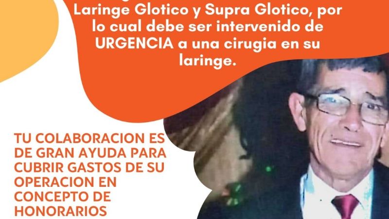 Conocido folclorista necesita ayuda