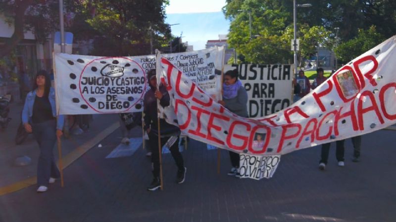 Familiares de Pachao volvieron a manifestarse