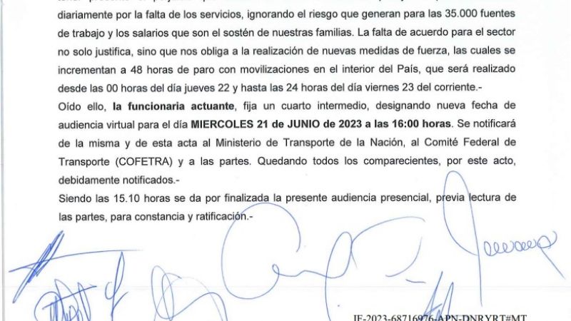 Se viene un nuevo paro de colectivos: ahora por 48 horas