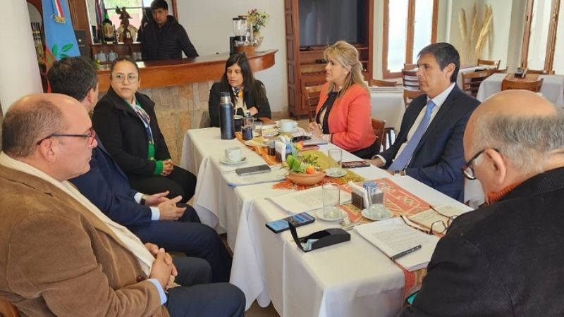Los ministros de la Corte se reunieron en Santa María