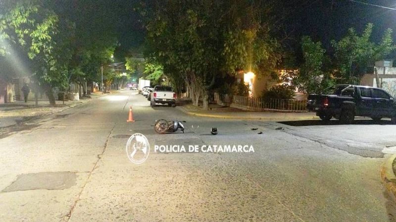 Choque en la zona alta de la ciudad