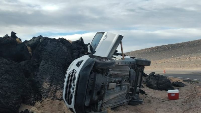 Volcó una camioneta en Antofagasta de la Sierra