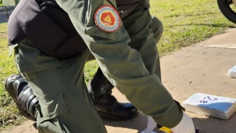 Descubren 64 kilos de cocaína ocultos dentro de la carrocería de un vehículo