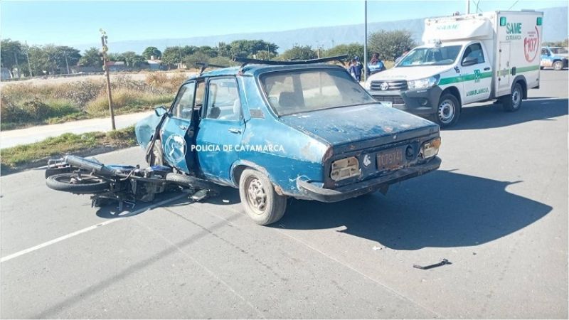 Choque en el Sur de la ciudad