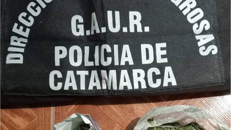 Policías secuestraron droga en diferentes procedimientos