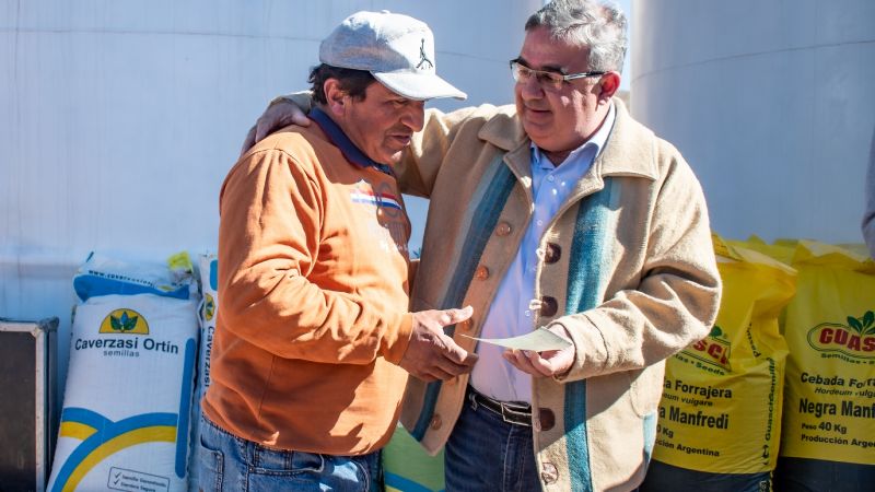 Aportes para productores fiambalenses afectados por las heladas tardías