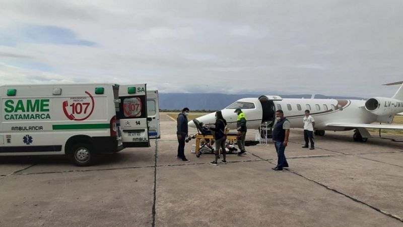 Traslado sanitario desde El Calafate