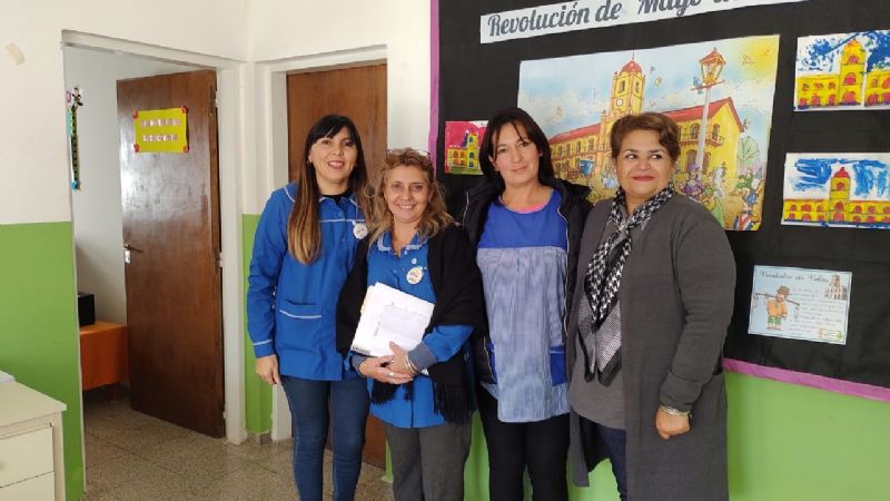 Se realizó la cobertura del cargo de maestra secretaria en el Jardín de Infantes N° 15