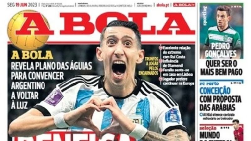 Di María seguirá en Europa, en el Benfica portugués