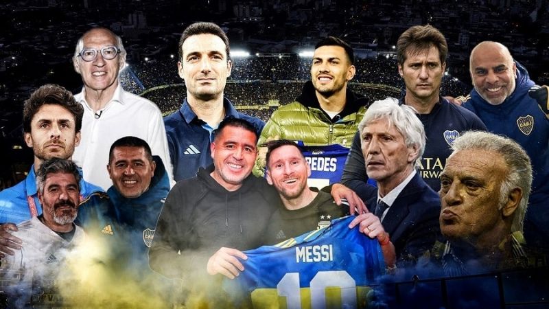Los dos equipos para la despedida de Riquelme