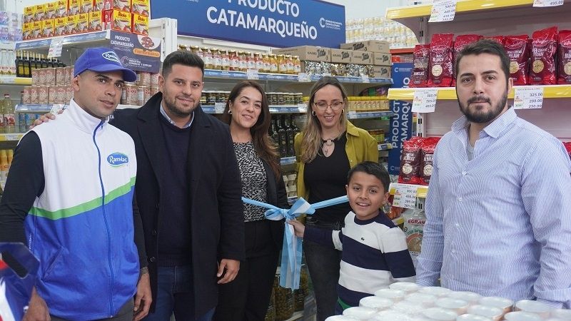 Nuevo supermercado provincial suma góndola de productos catamarqueños