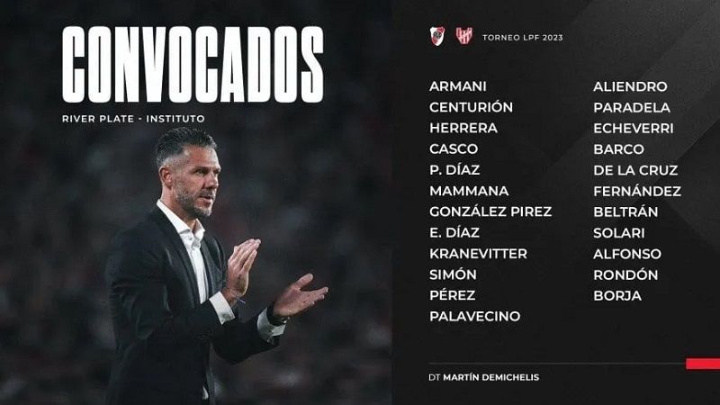 River, con la vuelta de los Enzo, ante Instituto