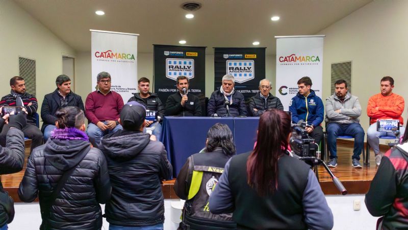 Se presentó el Rally del Poncho en Catamarca