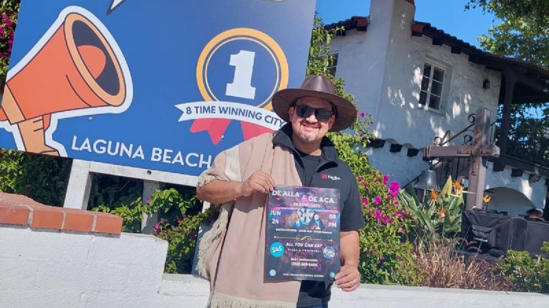 Emilio Morales le canta a Catamarca, pero desde California