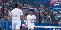 IMPARABLES. Tapia y Coello se encaminan a una nueva final en el World Padel Tour.