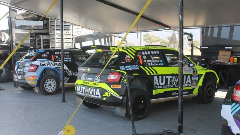 Unos 60 autos están listos para el Rally del Poncho