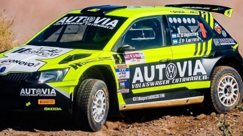 Ya se corre el rally, con el shakedown y la rampa