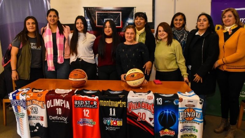 Presentaron los anuales del Básquet federado