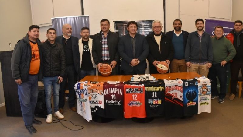 Presentaron los anuales del Básquet federado