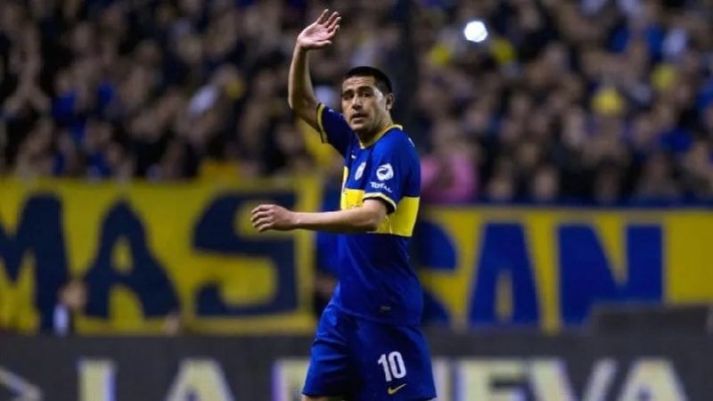 La despedida de Riquelme, en “La Bombonera”