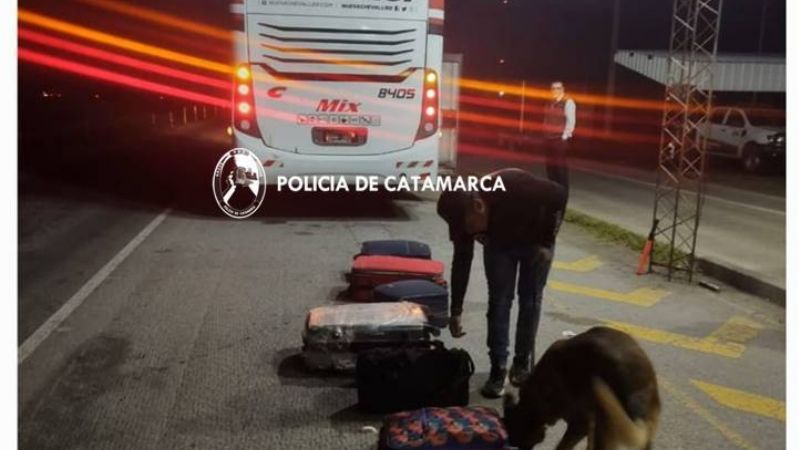 Secuestraron droga en La Paz