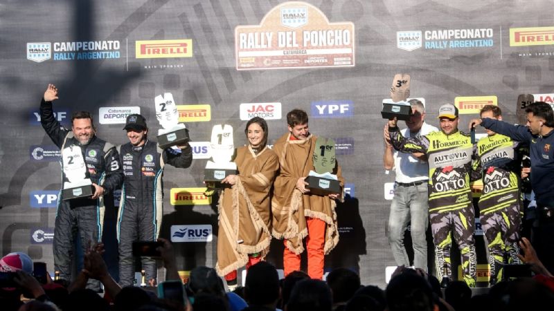 Ganó Scuncio y primer podio para Augusto