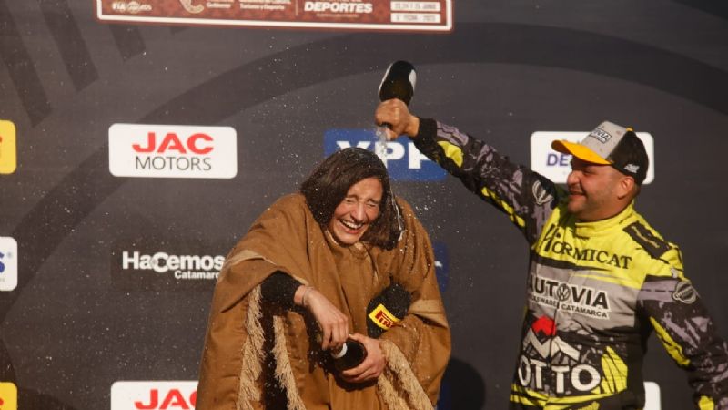 Ganó Scuncio y primer podio para Augusto